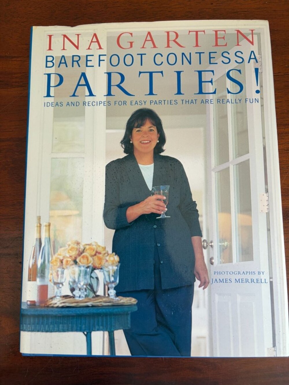 Barefoot Contessa PARTIES!  Hardcover Ina Garten Cookbook, First Edition, 2001